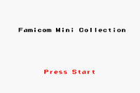 Famicom Mini Collection title screen.png