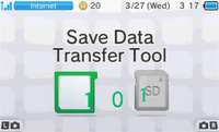 The tool as seen on the Nintendo 3DS Home Menu